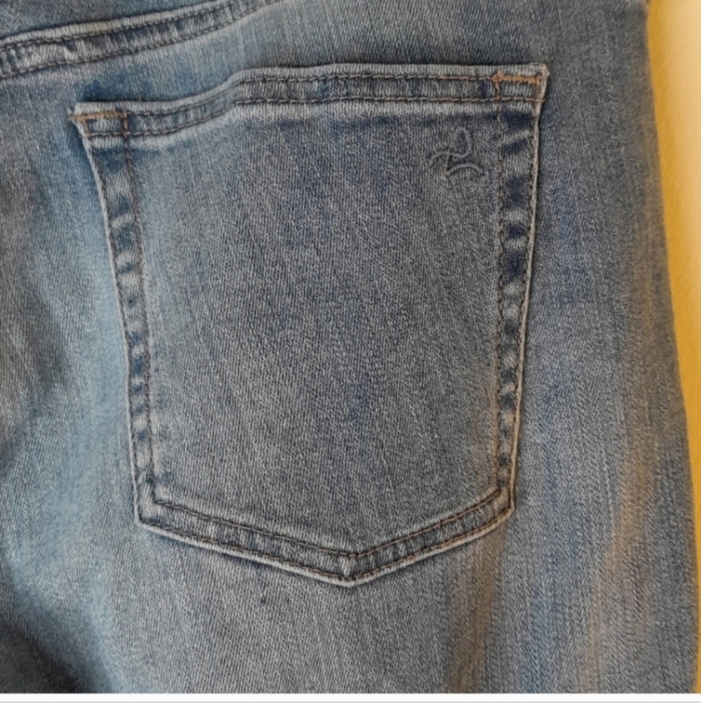 DL1961 MARA Instascuplt Straight ankle/ cropped Jeans Size 31 - Picture 8 of 14